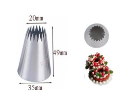 Boquilla pico decorador acero 9FT